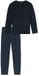 Schiesser - Pyjama lang - Heren - Nachtblauw - Effen - Lange mouw - 65% modal, 25% polyester, 10% elastaan