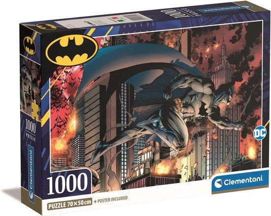 Clementoni Puzzel Batman 1000 Stukjes