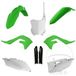 POLISPORT 91495 - Volledige Plastic Set (met Vorkbeschermers) KAWASAKI Kleur OEM 19