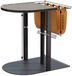 RM Store Table d'appoint de luxe en forme de C gris