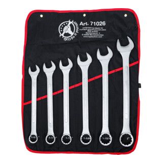 BGS Steekringsleutelset XXL inches 1-5/16\" - 2\" 6-dlg.
