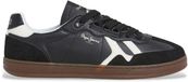 Pepe Jeans Sneakers en cuir Ball zero Zwart