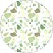 Bonateks Ronde digitaal bedrukte muismat, antislip onderkant, voor kantoor en thuis, diameter: 22 cm