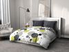 TRANKIELO® - Housse de couette 140 x 200 cm - Microfibre, Blanc