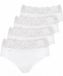 Sloggi 4-pack Romance Midi - kanten dames heup slip - 3XL - Wit