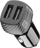 Cellularline Car Charger - 2 USB Ports - 24W - Black