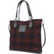 Killstar - Gothic Handtas - Exklusive Tartan Collection – Sable Riot Tote Bag - voor Vrouwen - zwart