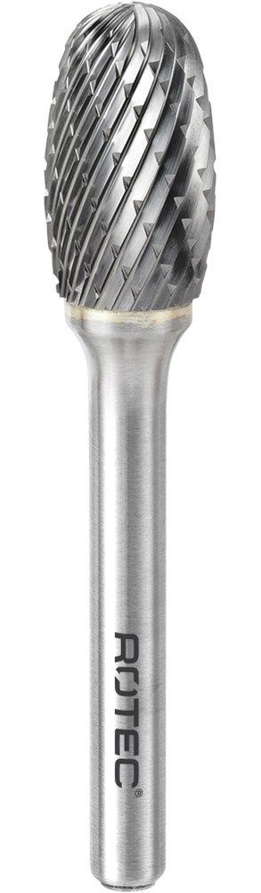 Rotec HM-Stiftfrees, model E - Z6 / Kruisvertand / ø16x25x70xø6mm