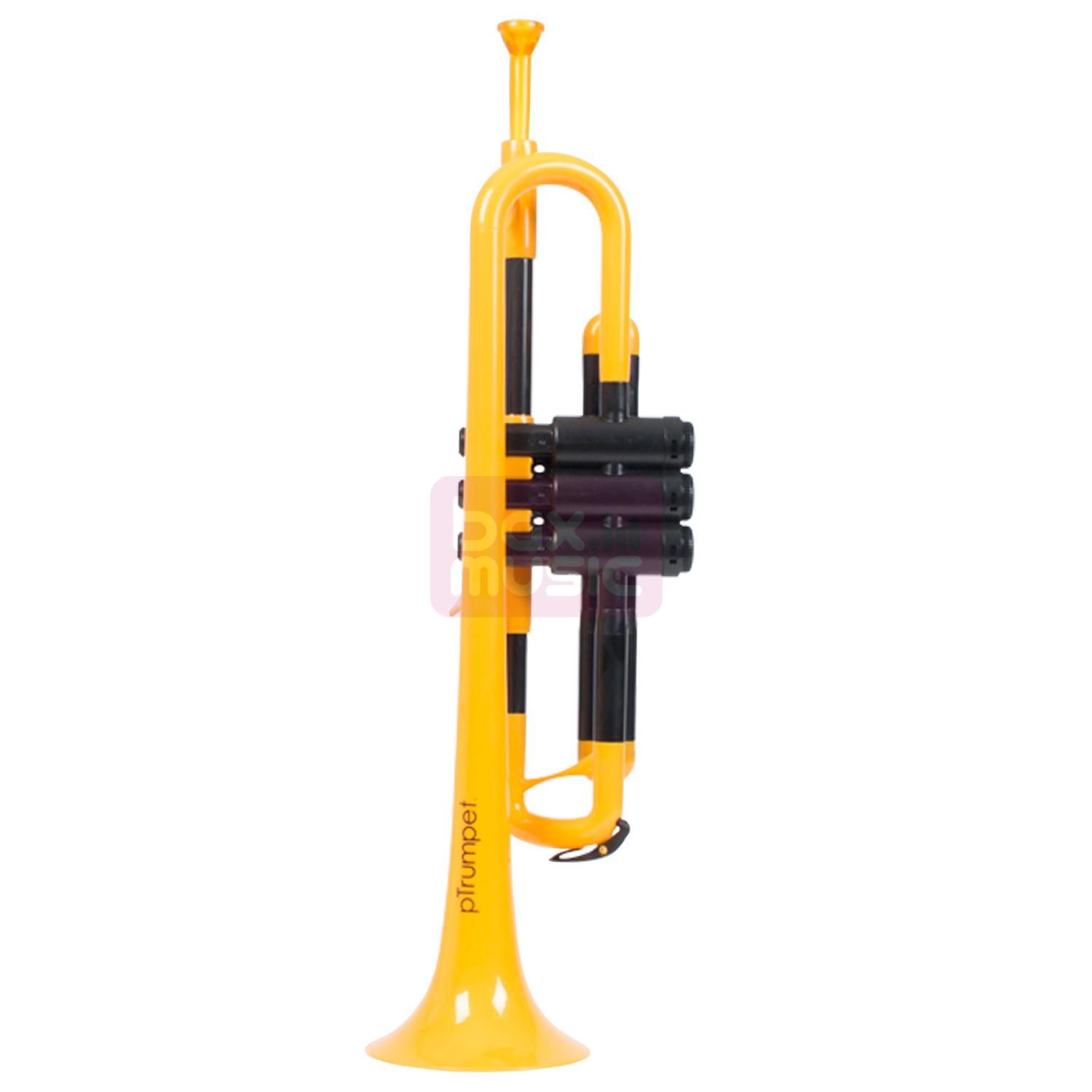 Jiggs pT Trumpet Yellow met hoes - 0641064861567