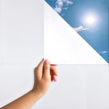 Marapon® Raamfolie, inkijkbescherming, zelfklevend, ondoorzichtig, wit [120 x 400 cm]