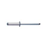 Index reno4818 - geklonken aluminium standaard 4,8 x 18