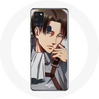 Maniacase Hoesje voor Samsung Galaxy A21S Aanval van de Titanen Levi Ackerman Manga