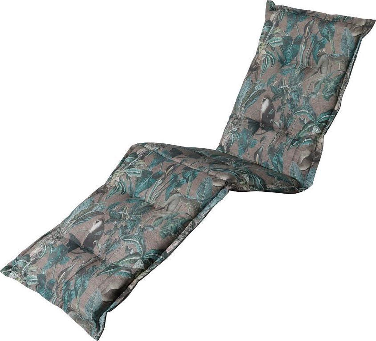 Madison ligbedkussen Floris 200 x 65 cm katoen/polyester grijs