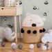 A.S. Création PANDABEER BEHANG | Kinderkamer - groen zwart wit bruin