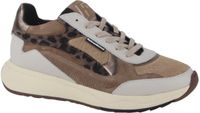 Floris van Bommel Sfw-10159 Suvi Sneakers - Leer - Dames - Beige - Maat 38,5