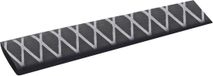 Tru Components TRU COMPONENTS 1570905 Krimpkous zonder lijm Zwart 28 mm 14 mm Krimpverhouding:2:1 1 m