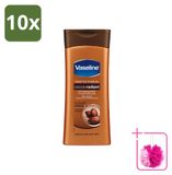 Vaseline 10 x Cacao Lichaamslotion - 400 ml - Voordeelverpakking - 10 stuks