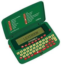Lexibook Scrabble Woordenboek, BUILD en PATTERN-functie, 276.000 afspeelbare woorden uit Collins-woordenboek, groen / rood, SCF-328AEN