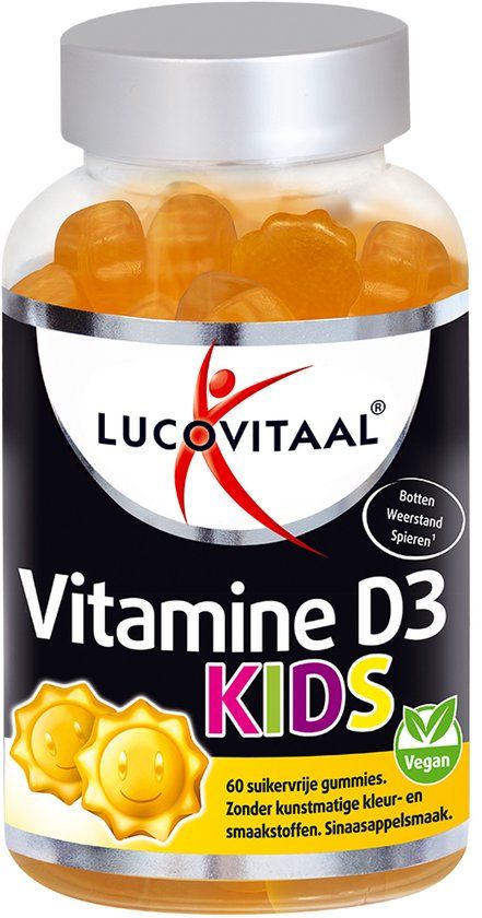 Lucovitaal Vitamine D3 Kids 10mcg Gummies