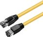 Microconnect MC-SFTP801Y netwerkkabel Geel 1 m Cat8.1 S/FTP (S-STP)