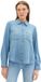 Tom Tailor Blouse met TENCEL™ Lyocell - Maat 42 - Clean Mid Stone Blue Denim