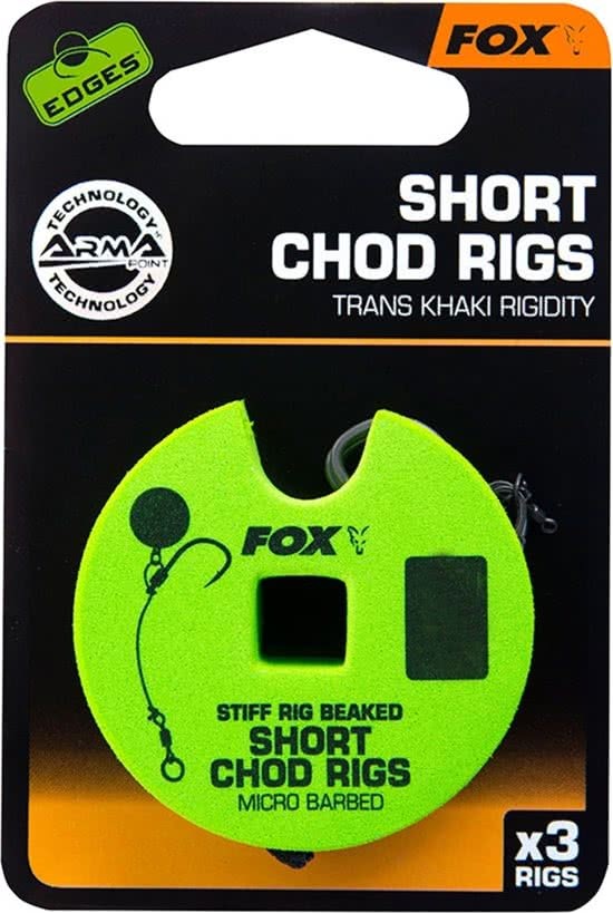 - Fox Edges Arma Point Beaked Chod Rig Short 25lb Maat 6