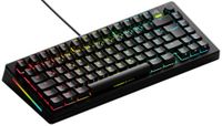 GLORIOUS GMMK 3 Custom Toetsenbord 75% Duitse Zwart Formaat | Modulair Mechanisch Hotswap Ontwerp, Pakkingsysteem, Doubleshot PBT Keycaps, Aluminium Switch Plate, QWERTZ Lay-out, NKRO