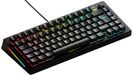 GLORIOUS GMMK 3 Custom Toetsenbord 75% Duitse Zwart Formaat | Modulair Mechanisch Hotswap Ontwerp, Pakkingsysteem, Doubleshot PBT Keycaps, Aluminium Switch Plate, QWERTZ Lay-out, NKRO