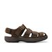 Clarks Saltway Cove Mens Dark Brown Leather Sandal, Size 8