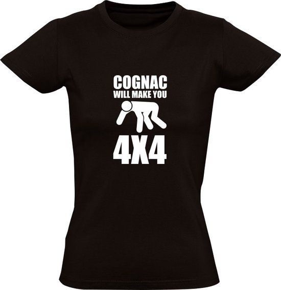 Sol's Cognac will make you 4x4 Women's T-shirt - Black - Size M