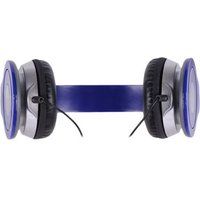 Rebeltec CITY - Koptelefoon met micro - op oor - met bekabeling - 3,5 mm-stekker - blauw