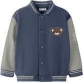 NAME IT - NMMPRAY SWEAT CARD BRU - Jongens - Vesten - Maat 86 - Katoen/Elastaan - Vintage Indigo