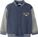 NAME IT - NMMPRAY SWEAT CARD BRU - Jongens - Vesten - Maat 86 - Katoen/Elastaan - Vintage Indigo