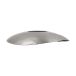 House Doctor Hatt lampenkap 13x14 cm Geborsteld zilver