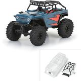 Pro-Line Racing 2004 Jeep LJ Clear Body met Trail Kooi voor Axiale SCX24 PRO366400 Body & Wings