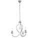 Homemania HOMAX_4366 hanglamp Antares chroom metaal 45 x 45 x 75 cm