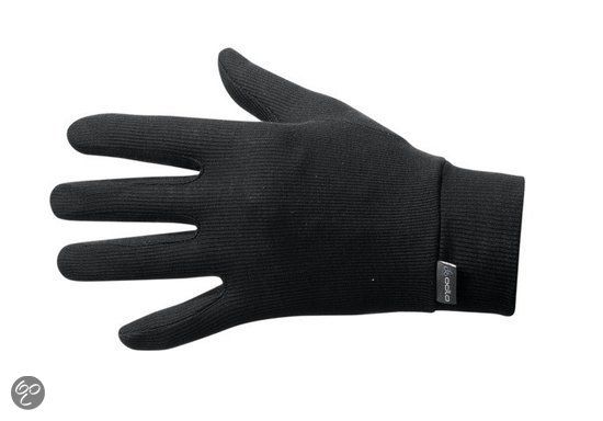 ODLO Thermo Warm - Wintersporthandschoenen - Unisex - Zwart - Maat XXS