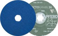 Pferd Fiberschuurschijf CC-FS 125mm INOX-STEEL VICTOGRAIN K 60