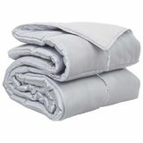vidaXL Dekbed 135 x 200 cm Zilver