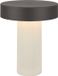 Briloner Bito - Oplaadbare Tafellamp - Snoerloze Lamp - Dimbaar - Met Batterij - Ø16 x 20cm - Grijs