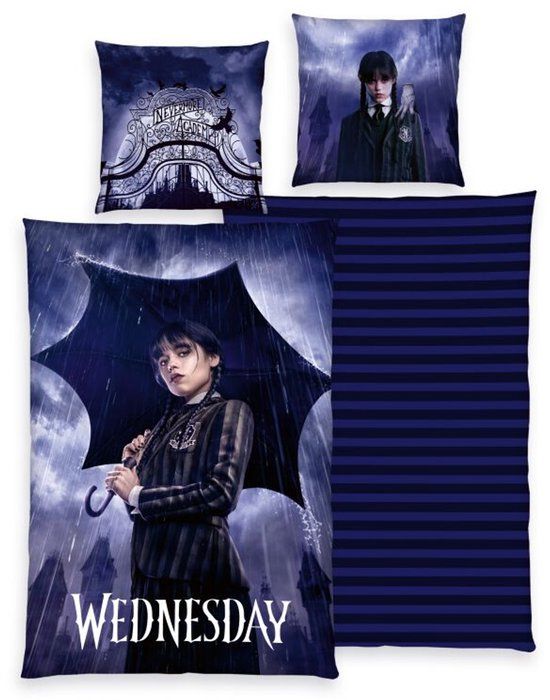 Herding Wednesday Beddengoed - Umbrella - meerkleurig - Katoen - Unisex