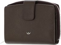 Golden Head Leren portemonnee Valencia RFID Protect Kombischeintasche mit Riegel 1438 Bronze donkerbruin