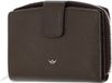 Golden Head Leren portemonnee Valencia RFID Protect Kombischeintasche mit Riegel 1438 Bronze donkerbruin