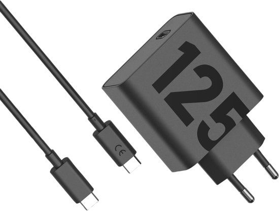 Motorola TurboPower 125W USB-C Charger - Black