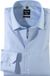 OLYMP No. Six Super Slim Fit Overhemd Lichtblauw Twill Strijkvriendelijk Boordmaat 39