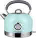 Vintage Cuisine Bouilloire - Rétro - Menthe - 1,7 Litre - 2200W - Inox