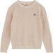 WE Fashion Jongens gebreide trui met structuur en embroidery
