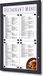 Showdown Displays Europe B.V. Outdoor Menubord Logo 4 X A4 Portrait Zwart