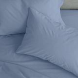 Catherine Lansfield Easy Iron Percal Standaard Kussensloop Paar Blauw