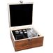 Vin Bouquet FIA 1366 whisky set houten doos met koelstenen en glazen accessoires cadeau